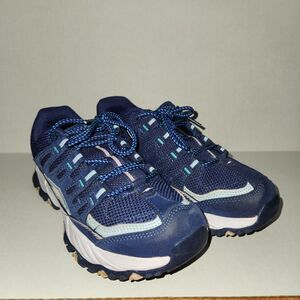 AVIA Memory Foam Women 7 Blue Elevate Athletic Sneaker Shoes